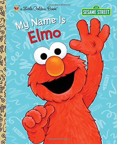 GOLDEN BOOKS - My Name Is Elmo (Sesame Street)