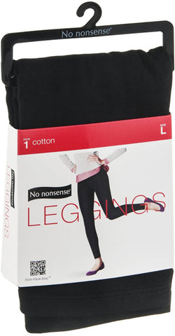 No Nonsense Leggings Black - Large, Clothing