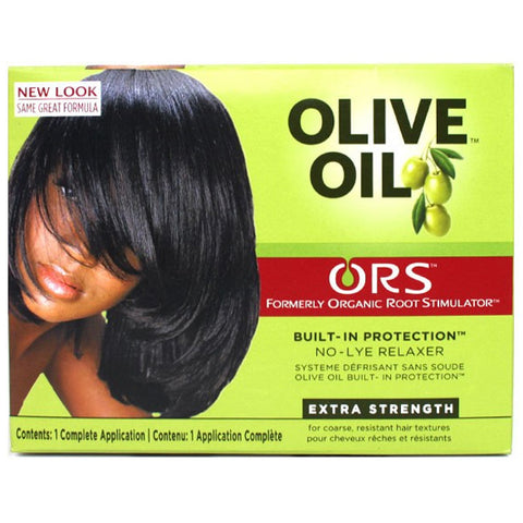 BEAUTY ENTERPRISES - Organic Root Stimulator Olive Oil No Lye Relaxer Kit Extra Strength