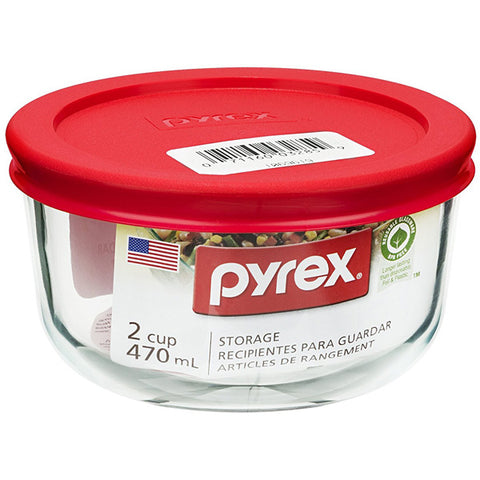 PYREX - Round Storage Container with Lid
