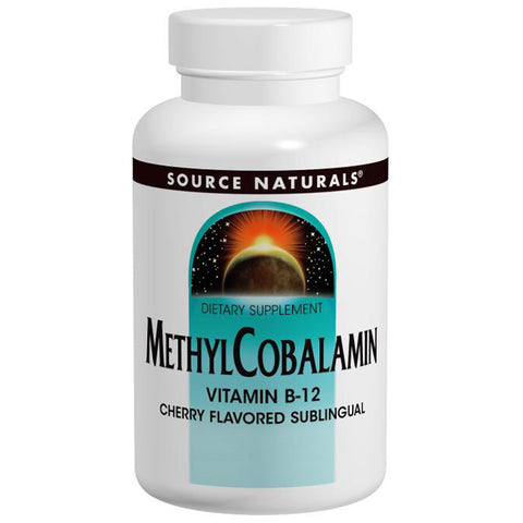 SOURCE NATURALS - MethylCobalamin 1 mg Cherry Lozenge