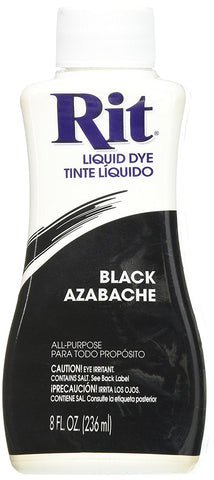 RIT DYE - Liquid Fabric Dye Black