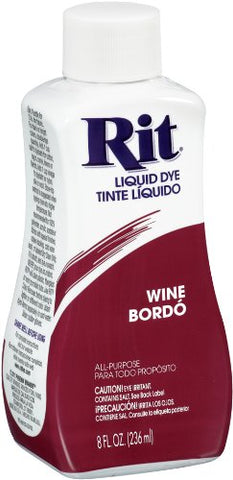 RIT DYE - Liquid Fabric Dye Wine