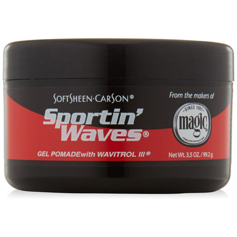 BEAUTY ENTERPRISES - Sportin' Waves Gel Pomade with Wavitrol III