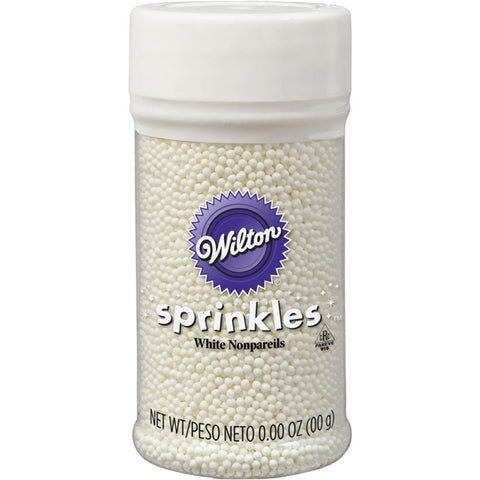 WILTON - White Nonpareils Sprinkles