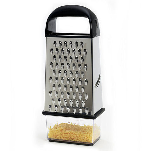 GOOD COOK - Touch Stainless Steel Box Grater with Catcher