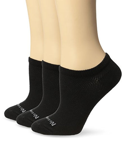 NO NONSENSE - Soft and Breathable Ventilated No Show Liner Socks Black