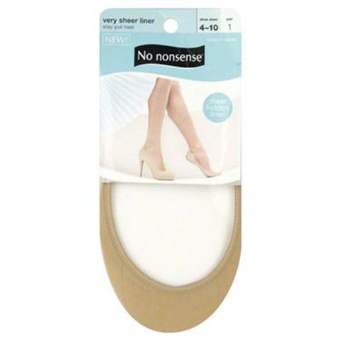 NO NONSENSE - Very Sheer  Shoe Liner Socks Nude
