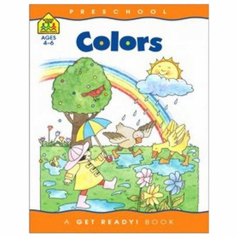 SCHOOL ZONE - Workbook Colors Preschool Get Ready Books