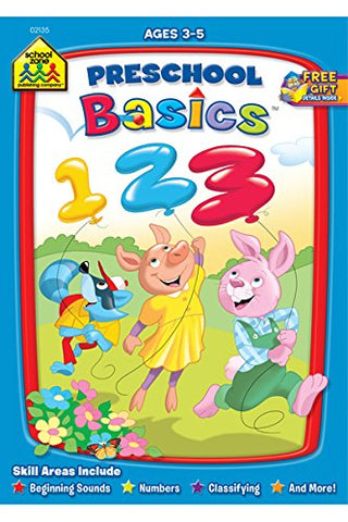 SCHOOL ZONE - Preschool Basics Workbook