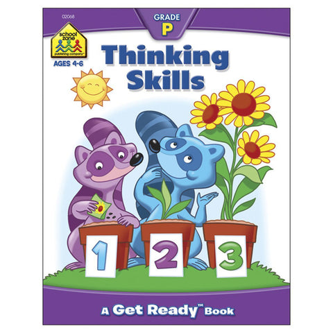 SCHOOL ZONE - Thinking Skills Preschool Workbook