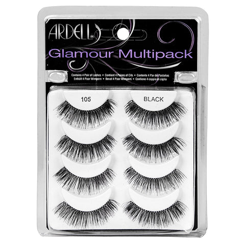 ARDELL - Eyelashes Glamour Multipack #105 Black