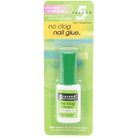 5 SECOND - No Clog Nail Glue