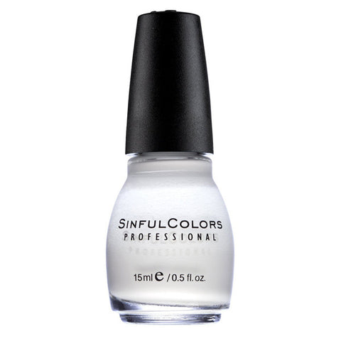 SINFUL COLORS - Professional Nail Polish #101 Snow Me White