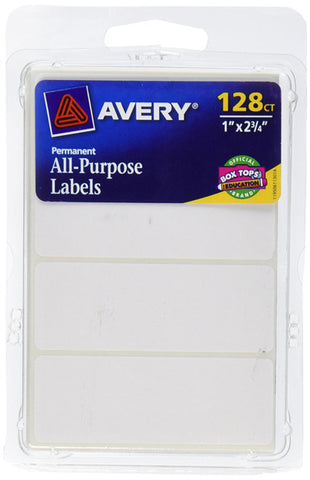 AVERY - All-Purpose Labels White
