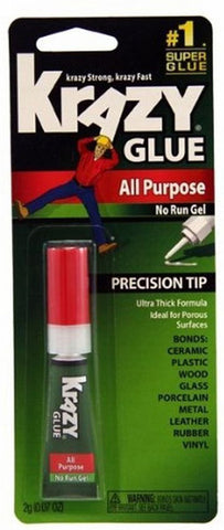 KRAZY - Instant Krazy Glue All-Purpose Gel