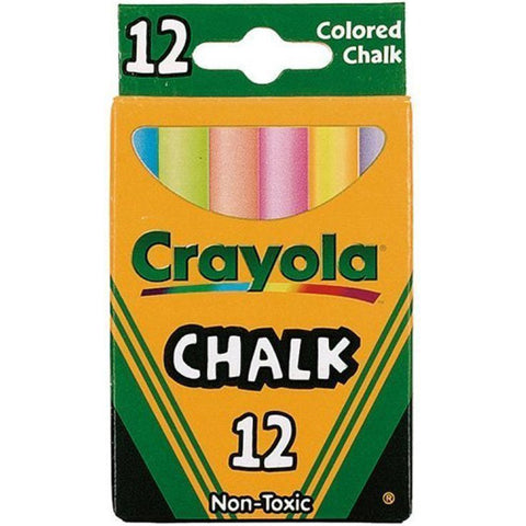 CRAYOLA - Colored Chalk Assorted