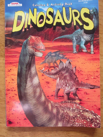 KAPPA - Dinosaurs Coloring & Activity Book