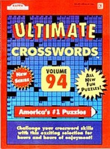 KAPPA - Ultimate Crossword Puzzle Book