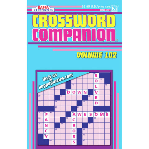 KAPPA - Crossword Companion Puzzle Book