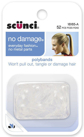 SCUNCI - Clear No Damage Poly Bands