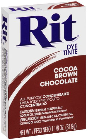 RIT DYE - Powder Dye Cocoa Brown