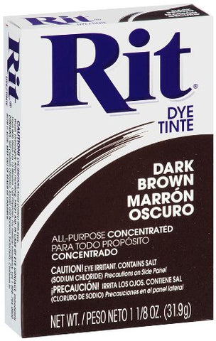 RIT DYE - Powder Dye Dark Brown