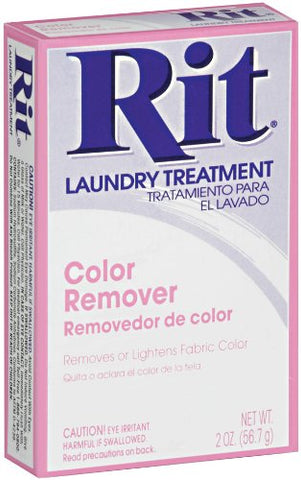 RIT DYE - Powdered Fabric Dye Color Remover