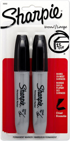 SHARPIE - Chisel Tip Permanent Marker Black