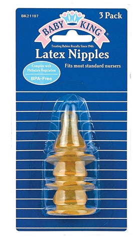 BABY KING - Latex Nipples