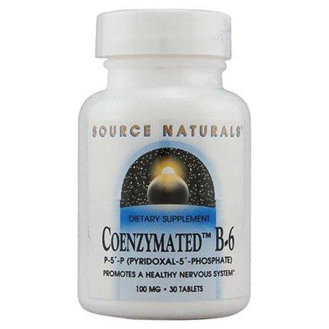 Source Naturals Coenzymated B 6 100 mg