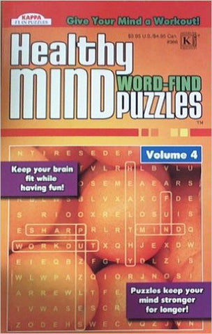 KAPPA - Healthy Mind Word-Find Puzzles Book
