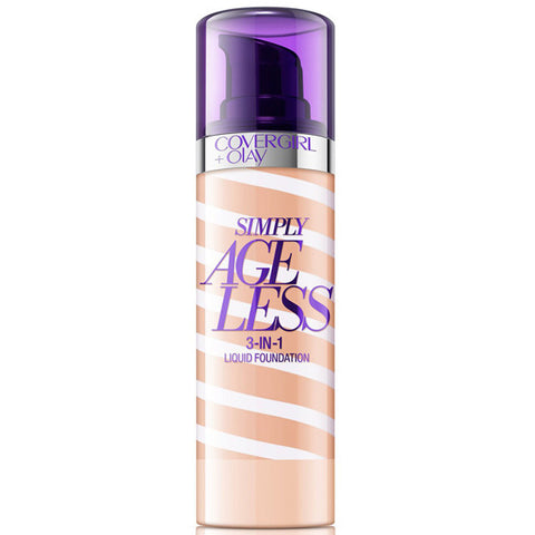 COVERGIRL - Simply Ageless 3-in-1 Liquid Foundation Nude Beige