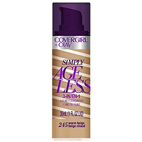 COVERGIRL - Simply Ageless 3-in-1 Liquid Foundation Warm Beige