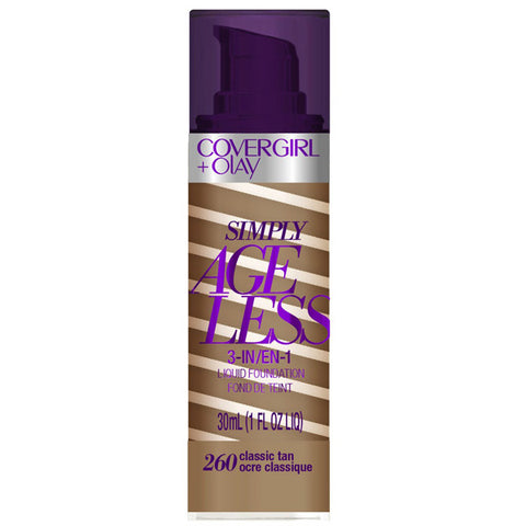 COVERGIRL - Simply Ageless 3-in-1 Liquid Foundation Classic Tan