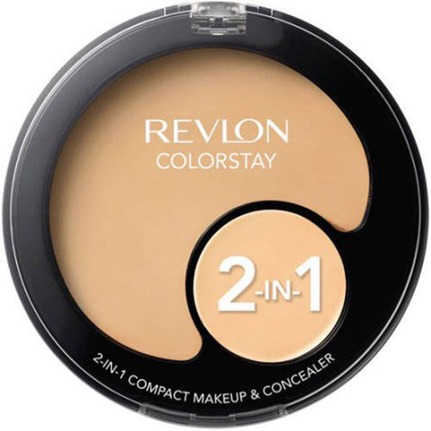 REVLON - ColorStay 2-in-1 Compact Makeup & Concealer Buff