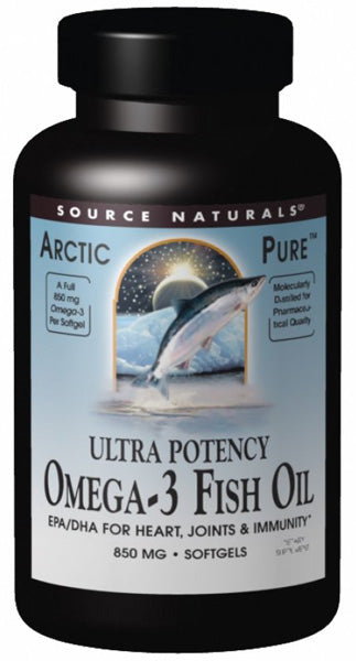 Source Naturals ArcticPure Ultra Potency Omega 3 Fish Oil