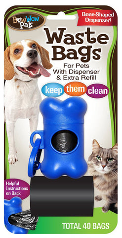 BOW WOW - Waste Bags with Dispenser and Extra Refill