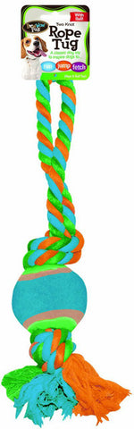 BOW WOW - Knot Rope with Tennis Ball Pull