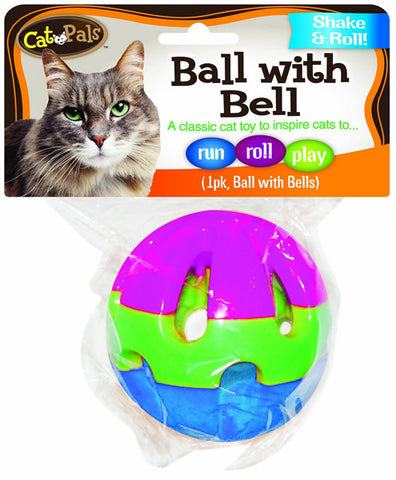 CAT PALS - Bow Wow Cat Ball with Bell