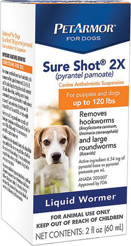 PETARMOR - Sure Shot 2XL Liquid Womer for Dogs
