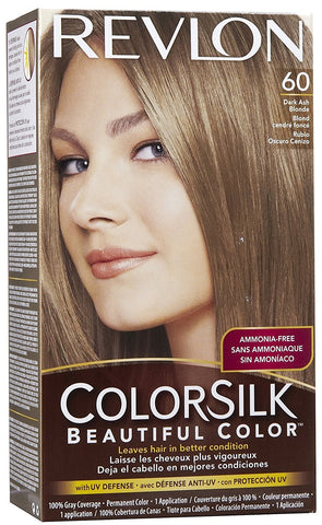 REVLON - Colorsilk Beautiful Color #60 Dark Ash Blonde