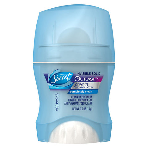 SECRET - Outlast Invisible Solid Antiperspirant and Deodorant Completely Clean Scent
