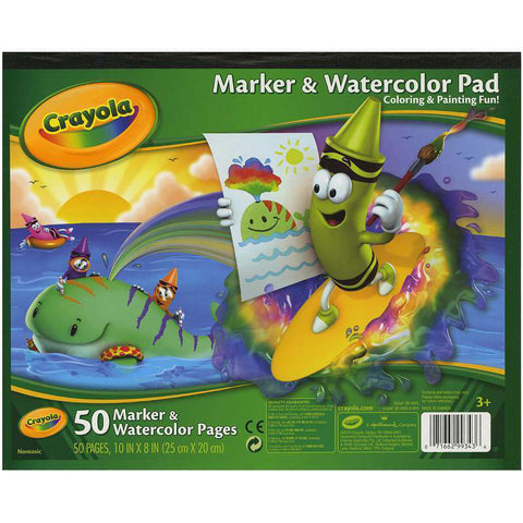 CRAYOLA - Marker & Watercolor Pad