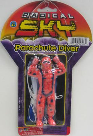JA-RU - Radical Sky Parachute Diver 6"x9"