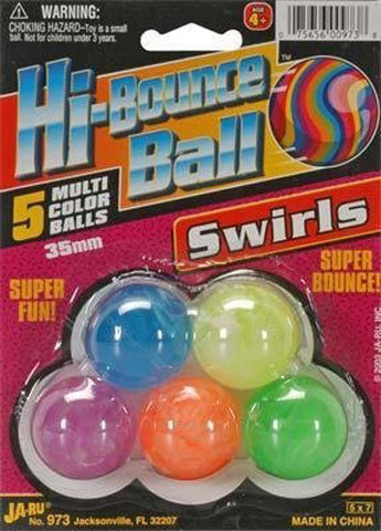JA-RU - Hi-Bounce Swirl Balls