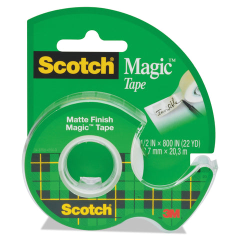 SCOTCH - Magic Tape with Plastic Dispenser