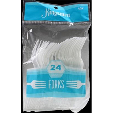 KINGSMEN - Cutlery Plastic Forks White