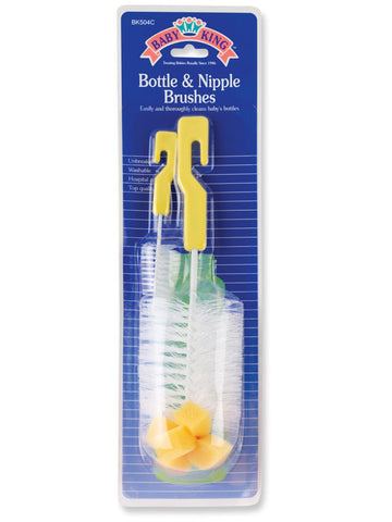 BABY KING - Baby Bottle & Nipple Brush