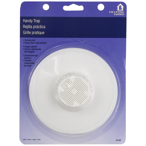 HELPING HAND - Handy Trap Sink Drain Stopper, White